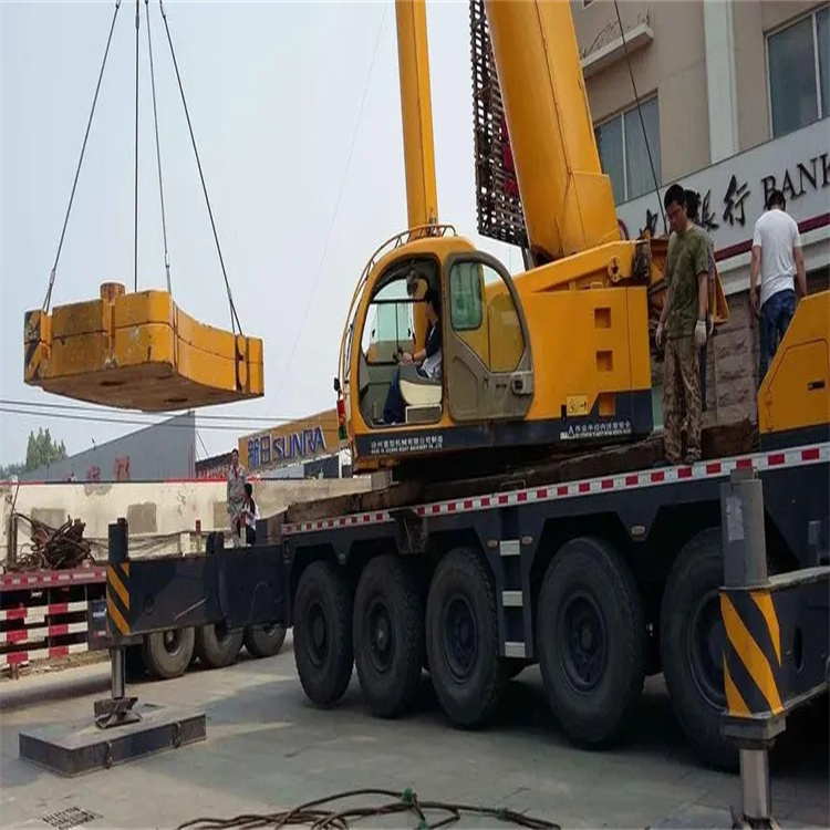 群英乡当地吊车出租|机器吊装|75吨|工厂搬迁服务